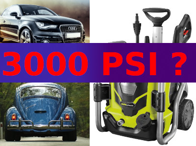 Can You Use A 3000 Psi Pressure Washer To Wash A Car?